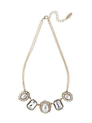 【GDS】 マルチビジューネックレス