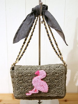 刺繍ショルダーバッグ