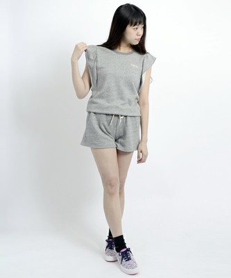 FRILLY SLV SWEAT ROMPERS　（ロンパース/フリル）