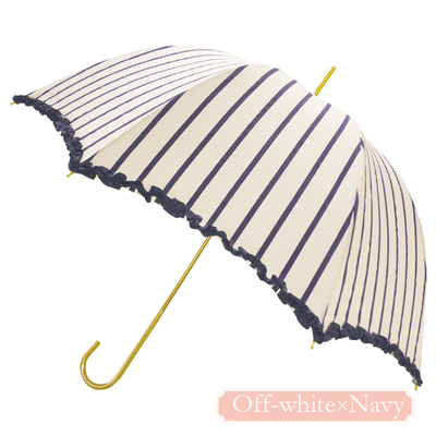 長傘（ＵＶカット＆軽量） ストライプ