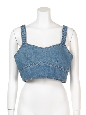 ヴィンテージデニムビスチェ