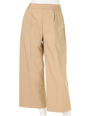 センタープレスガウチョパンツ