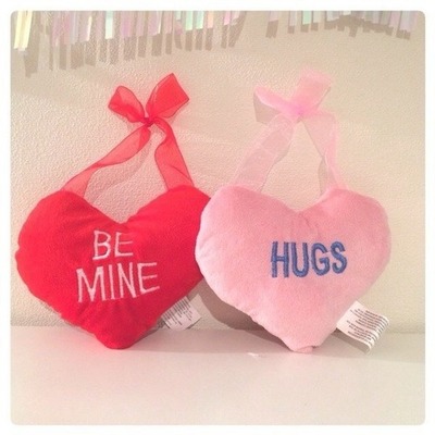 ハートミニクッション