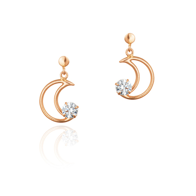 K10ピンクゴールドピアス