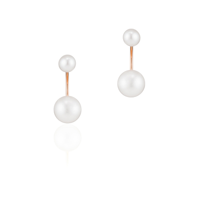 K10ピンクゴールドピアス