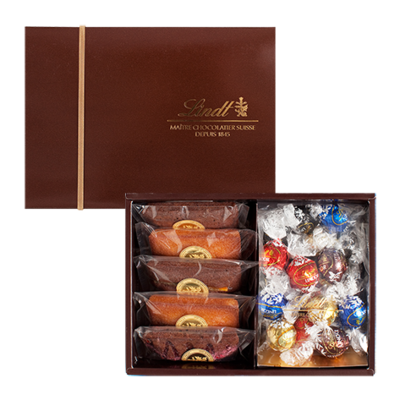 リンツ メートルショコラティエ焼き菓子（リンドールとフィナンシェ４種）