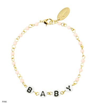 LETTERED BEADS bracelet