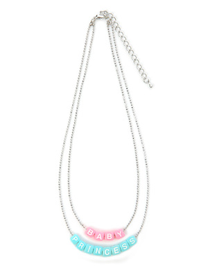 2連メッセージネックレス