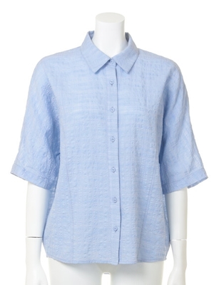 Lily Brown (リリーブラウン)  [L.B DAILY STOCK]半袖ドルマンシャツ