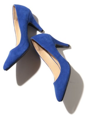 Mila Owen (ミラオーウェン)  スエードポインテッドパンプス