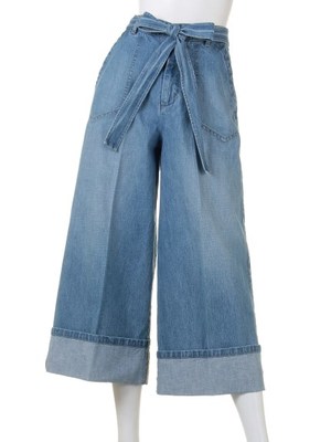 ジンバブエデニムワイドパンツ