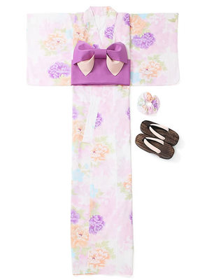 GRL グレイル 藤井リナ着用 4点セット桜柄浴衣[giu703]