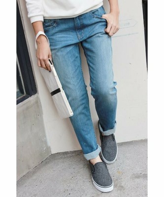 9OZ ヴィンテージデニムストレッチ5ポケ パンツ。