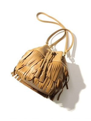 レザーフリンジバッグ