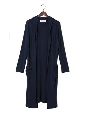 JCBB フード付き ロングカーディガン