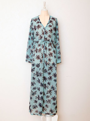 パームリーロングガウン