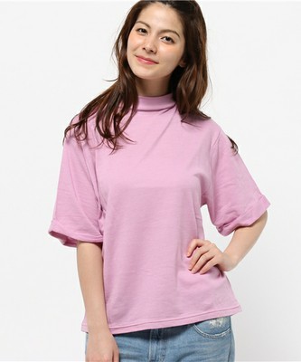 5分袖ハイネックPO