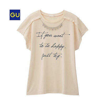 ビジューグラフィックＴ（半袖）Ｃ