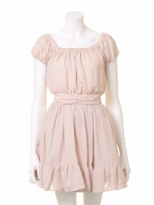 【USAGI ONLINE限定】パフスリーブワンピース