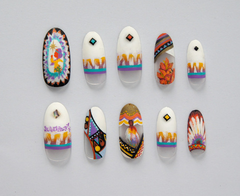 タイガーリリーネイル