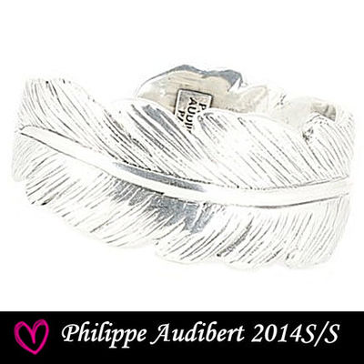 羽型バングルPLUME ◆ フィリップオーディベール・ブレスレット