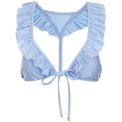  ガーリーフリル ブルー Candy