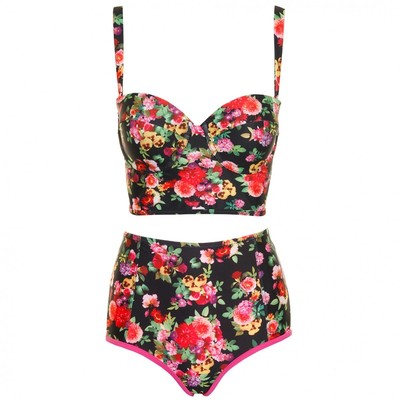 ビスチェビキニ セット フラワー Samantha