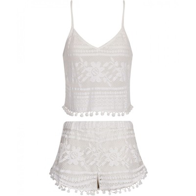  ビーチウェア クロッシェ レース