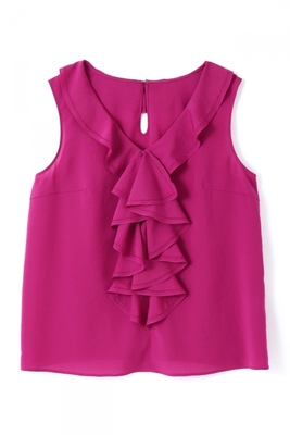 ナディアラッフルブラウス