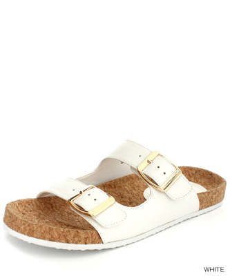 ベルテッドフットベッドサンダル