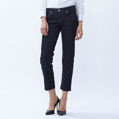 WOMEN スリムフィットアンクルジーンズ
