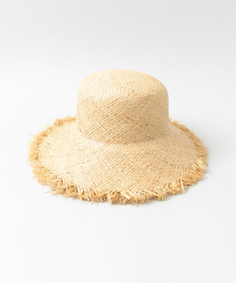 ラフィアナチュラルハット