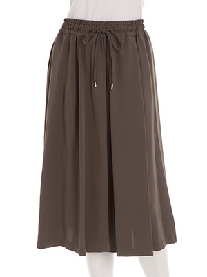 ストレッチジョーゼットガウチョパンツ