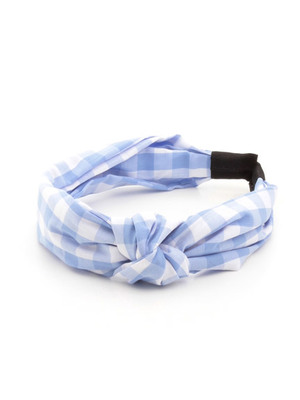 ギンガムチェックカチューシャ