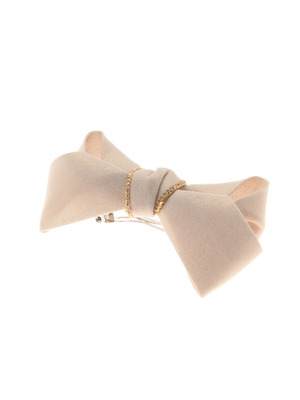 ラメ入りリボンバレッタ