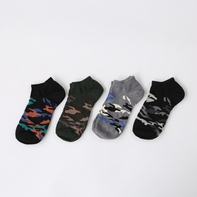 接触冷感迷彩スニーカー