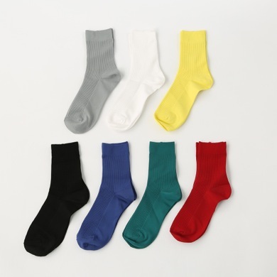 ナイロンリブクルー