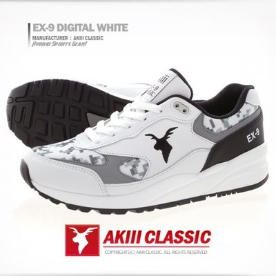 AKIIICLASSIC EX-9 DIGITAL-WHITE