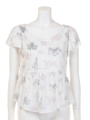 gelato pique (ジェラートピケ)  パリ&ローズプルオーバー