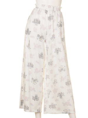 gelato pique (ジェラートピケ)  パリ&ローズロングパンツ