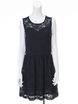 総レスウエスト切替ひざ丈ワンピース/31 Sons de mode