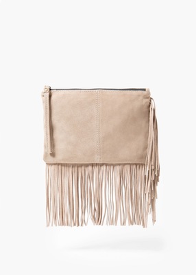 フリンジスエードクラッチ