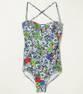 BLEED FLOWER SWIM ALL IN ONE