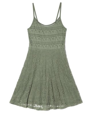 レースフレアワンピース6U