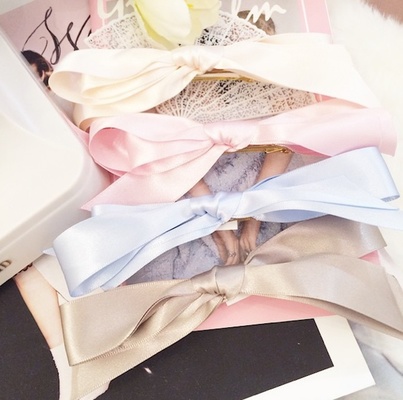 サテンリボンバレッタ♡