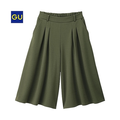 GU（ジーユー）ポンチガウチョパンツ