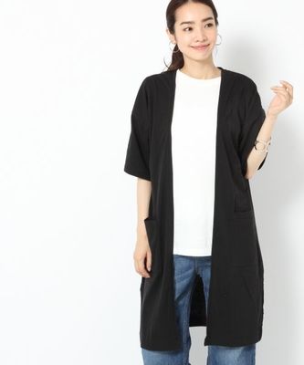 TCRスラブロングカーディガン