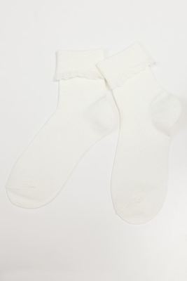 ラブロン折返し直角ヒールソックス