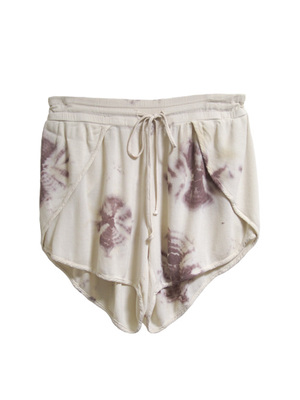 Crepe Overlap Short - Sandstorm