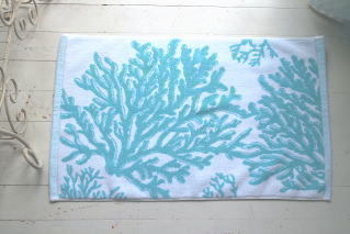 ＳＥＡＭＯＯＮオリジナル　コーラルバスマット 